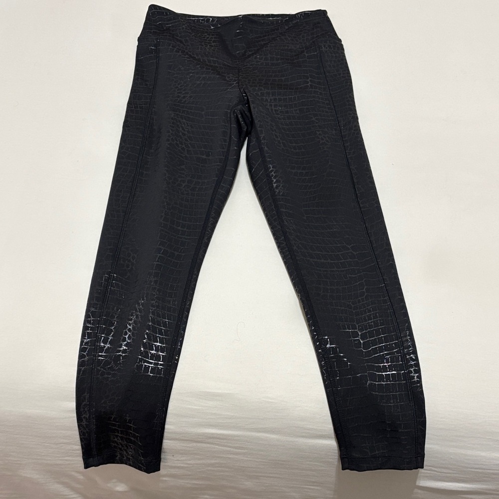 PINK Victoria's Secret Black Textured Pants